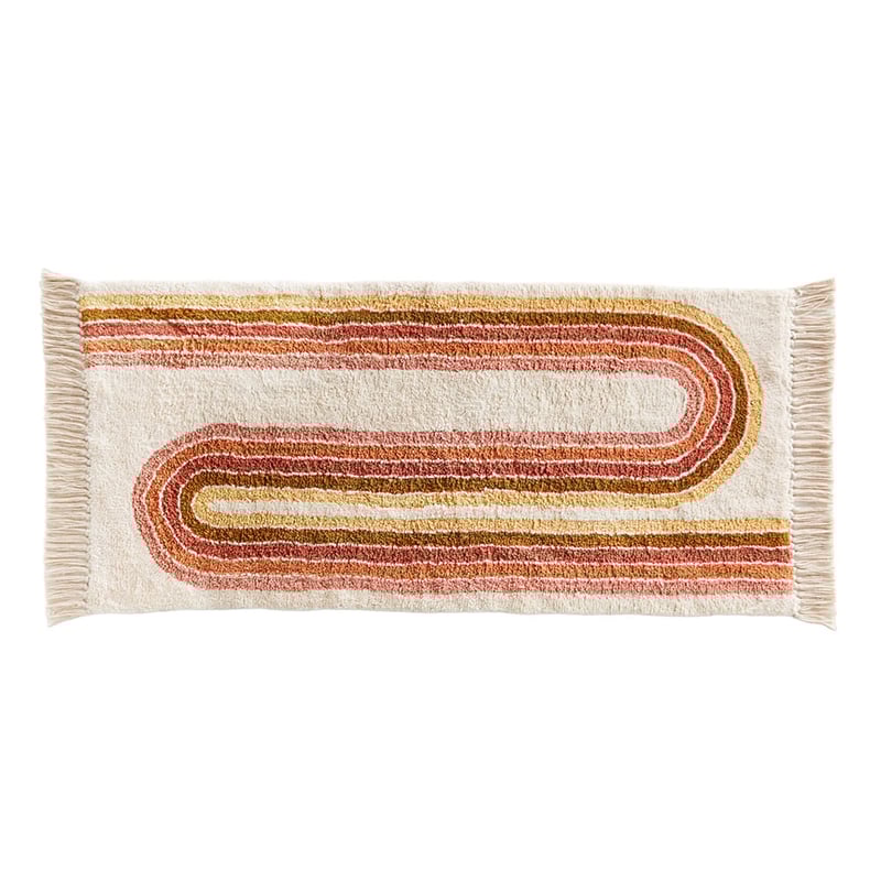 Retro Rainbow Vintage Rug Runner