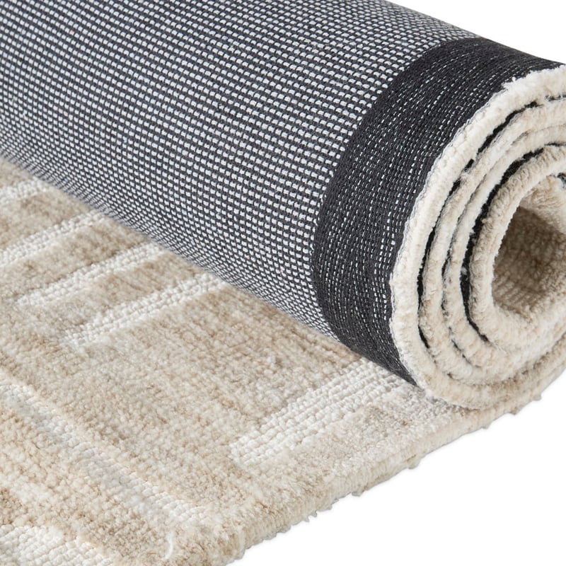 Modern Beige & Ivory Rug