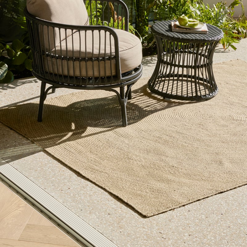 Airlie Khaki Marle Indoor & Outdoor Rug