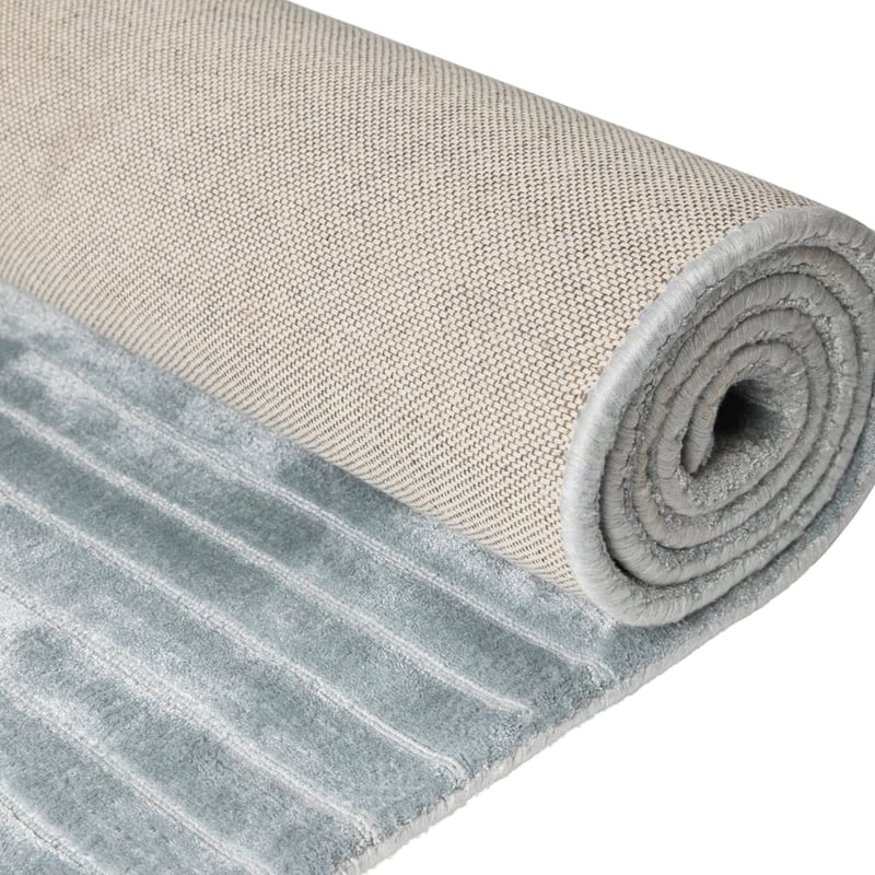 Adeline Blue Haze Viscose Rug