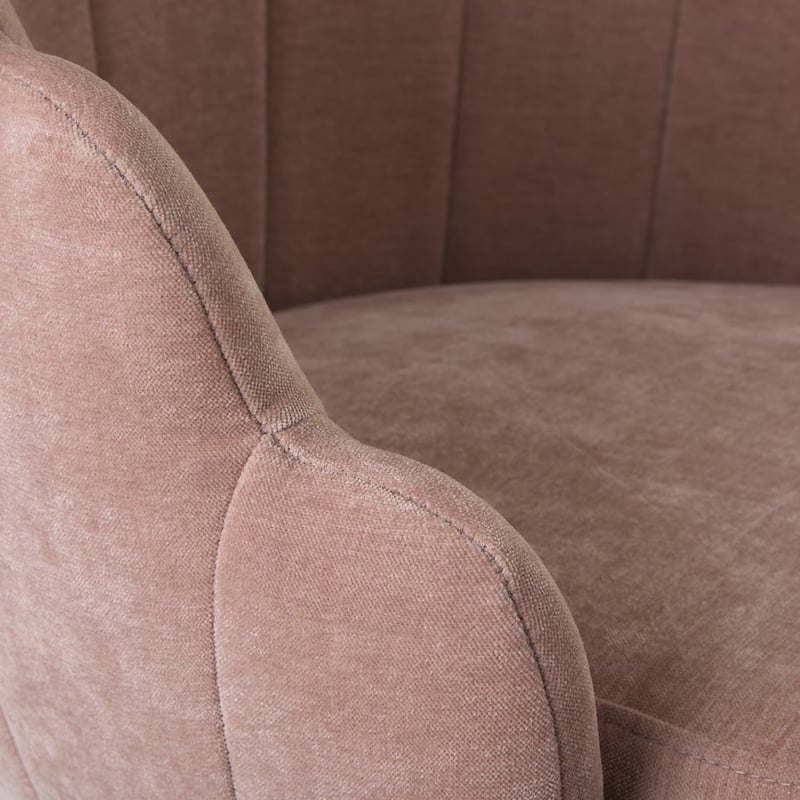 Arista Dusty Rose Desk Chair