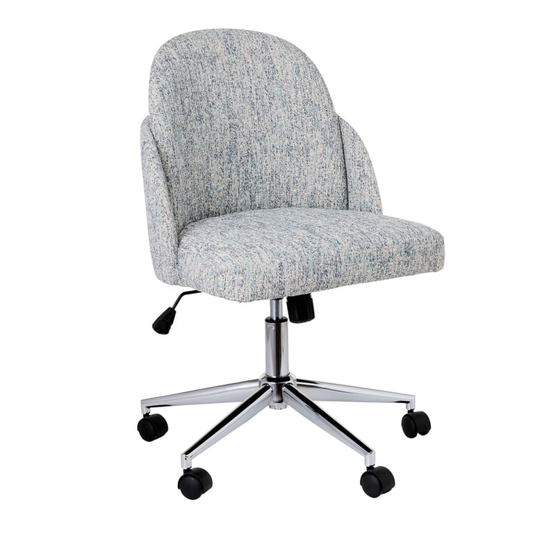Avril Sky Blue Marle Desk Chair