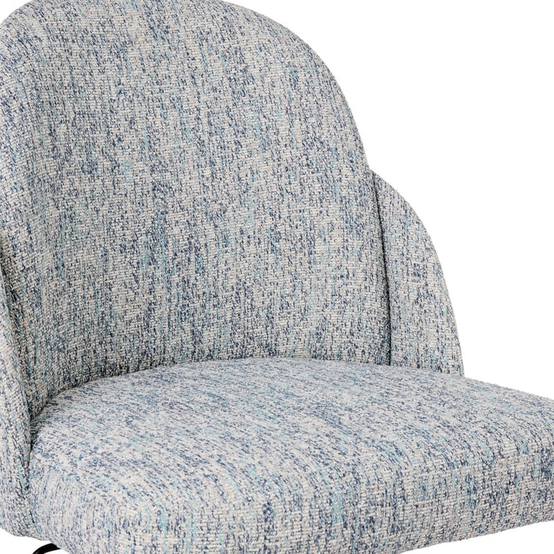Avril Sky Blue Marle Desk Chair