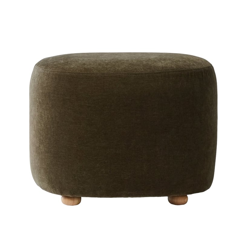 Pebble Deep Moss Ottoman Set of 2
