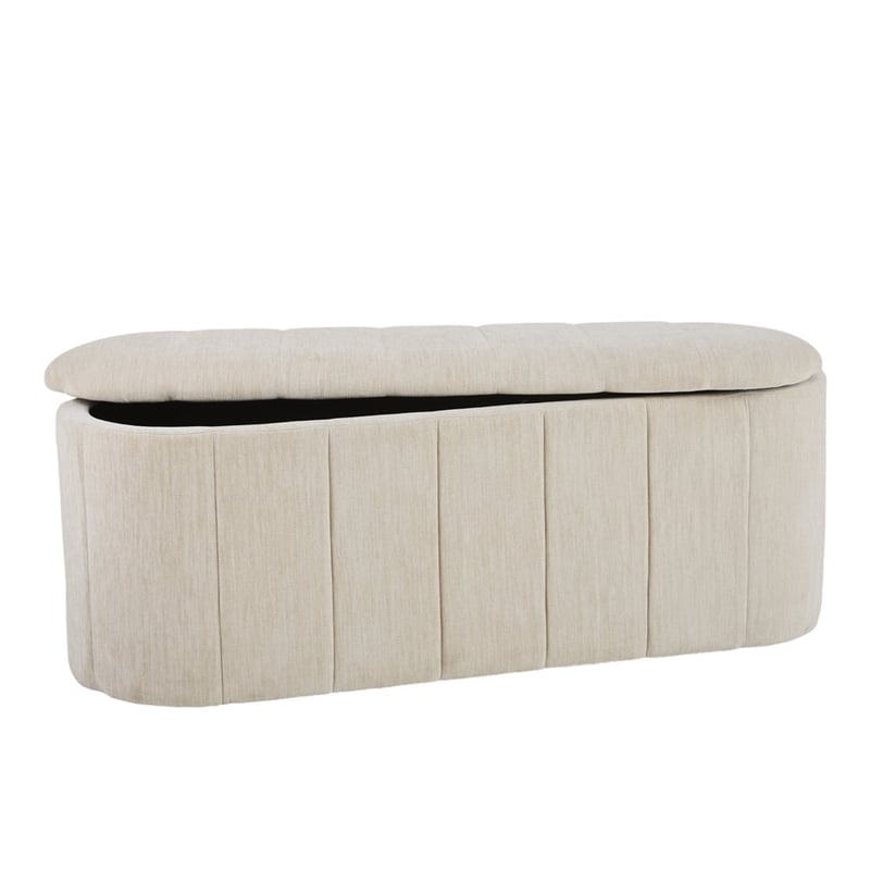 Belfort Cream Marle Blanket Box