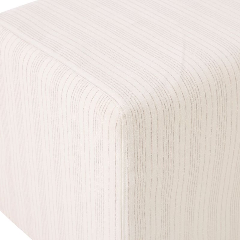 Stockholm Natural Stripe Bench Seat