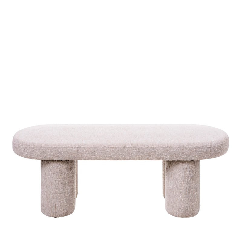 Avril Beige Marle Bench Seat