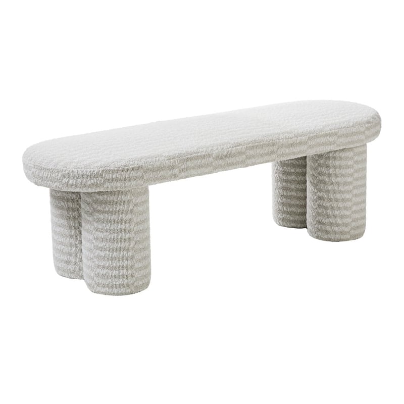 Paloma Parchment Bench Seat