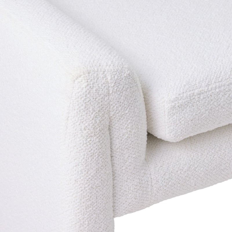Maya White Bench Seat