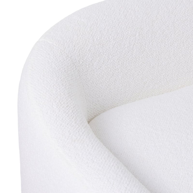 Maya White Bench Seat