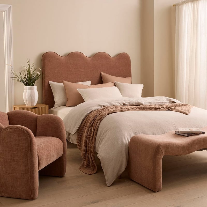 Maeve Woodrose Bench Seat