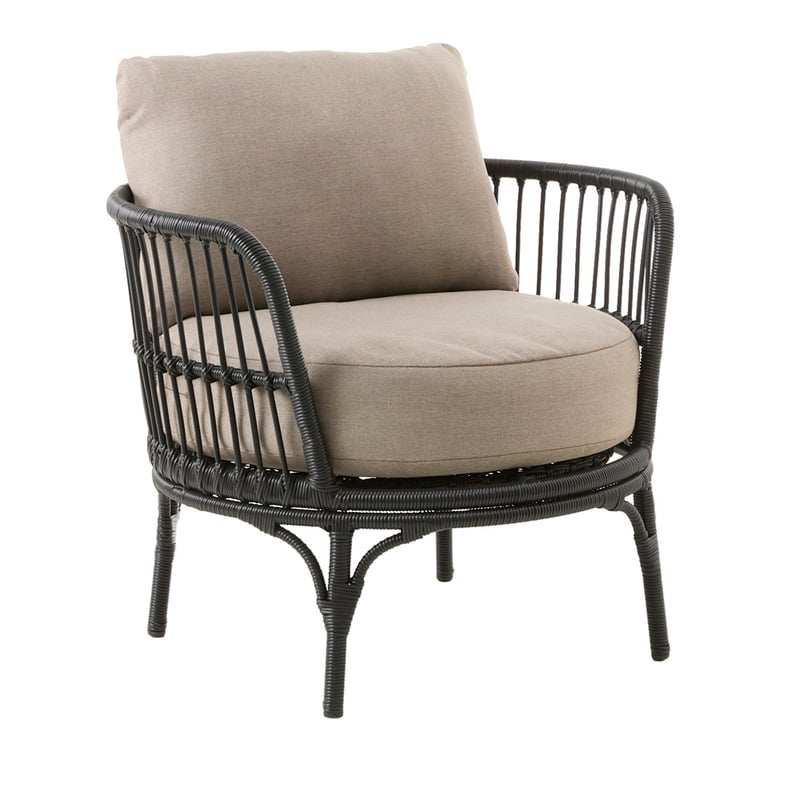 Bondi Black & Taupe Outdoor Lounge Set