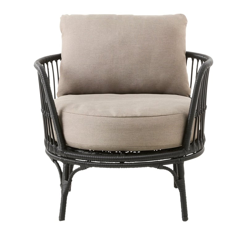 Bondi Black & Taupe Outdoor Lounge Set