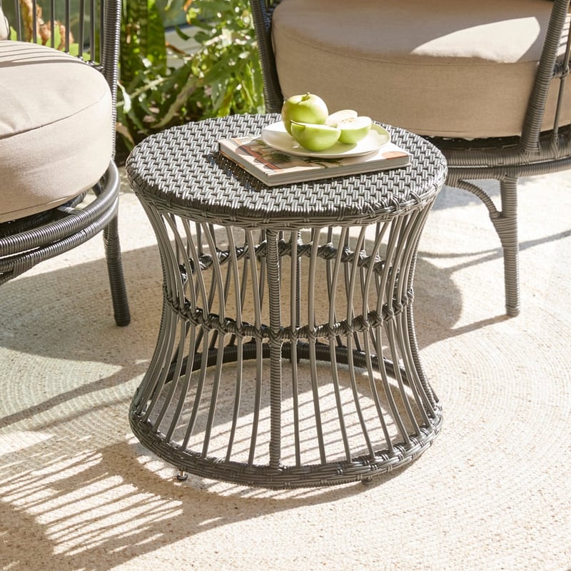 Bondi Black & Taupe Outdoor Lounge Set