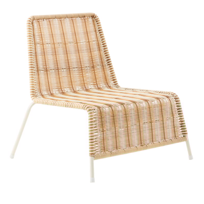 Rye Natural Off White Stripe Outdoor Lounge Set