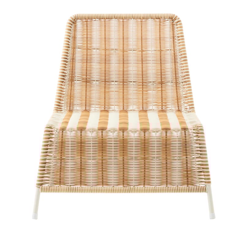 Rye Natural Off White Stripe Outdoor Lounge Set