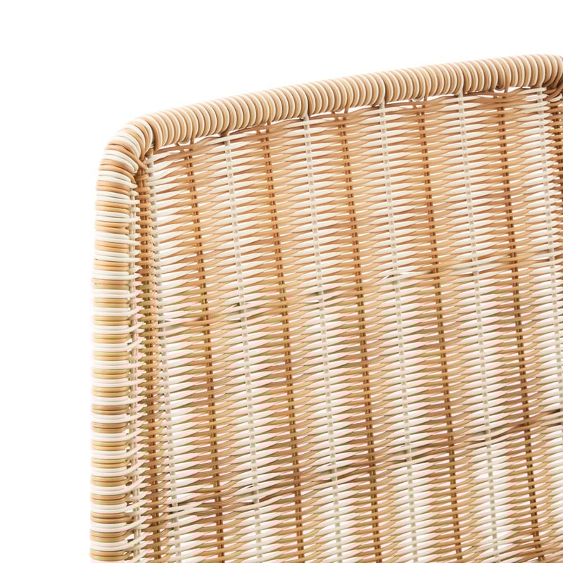 Rye Natural Off White Stripe Outdoor Lounge Set