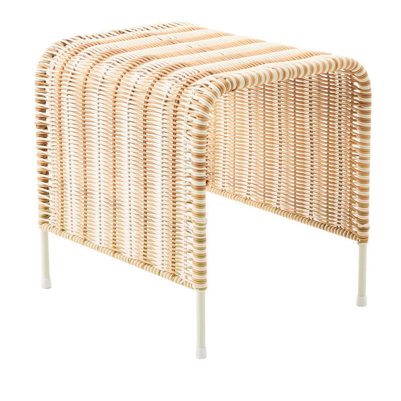 Rye Natural Off White Stripe Outdoor Lounge Set