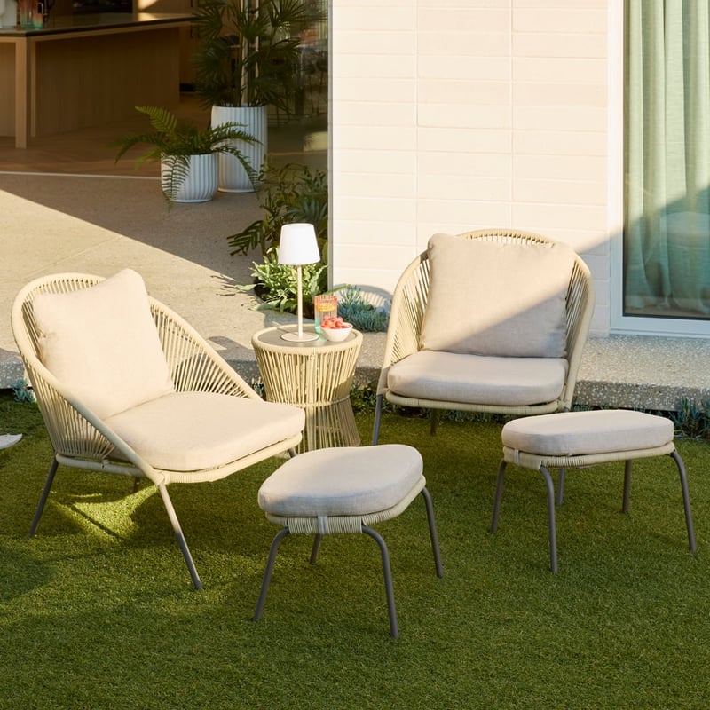 Cottesloe Beige Outdoor Lounge Set