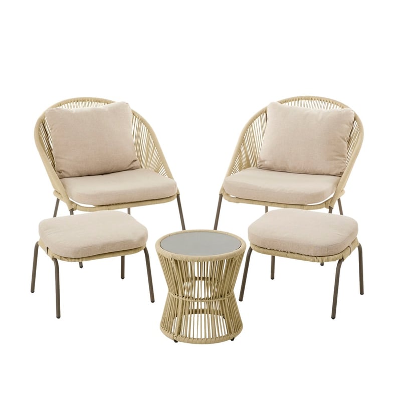 Cottesloe Beige Outdoor Lounge Set