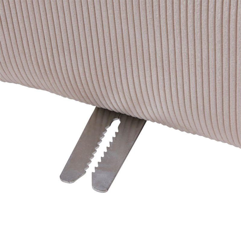 Otis Cream Corduroy 1 Seater Lounge Chair
