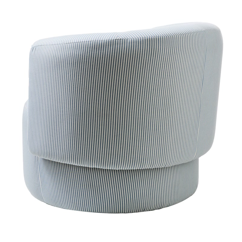 Essay Light Blue Stripe Chair
