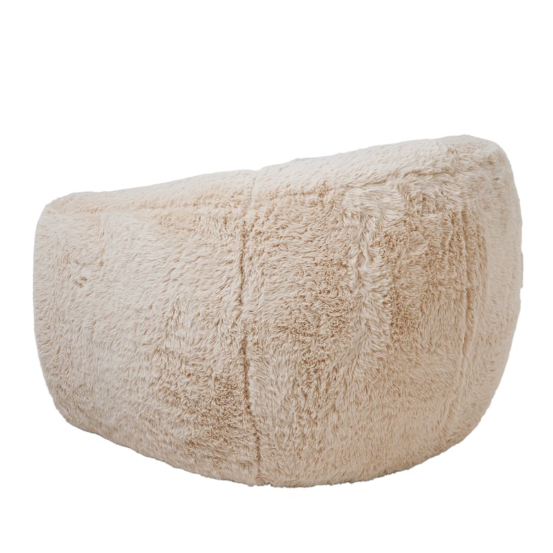 Charlie Fawn Faux Fur Chair