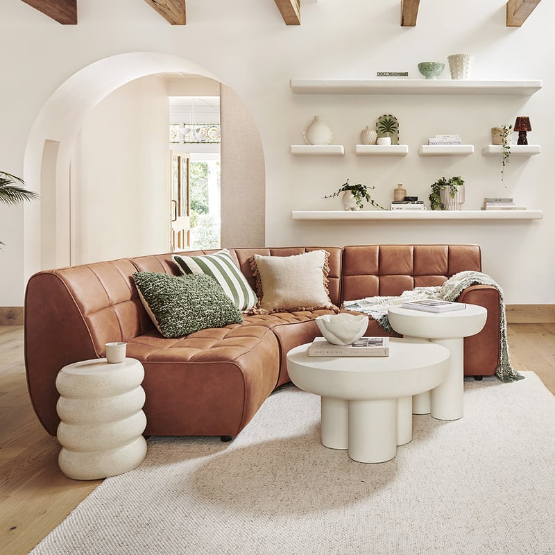 Hammond Brandy 1 Seater Modular Sofa Chair
