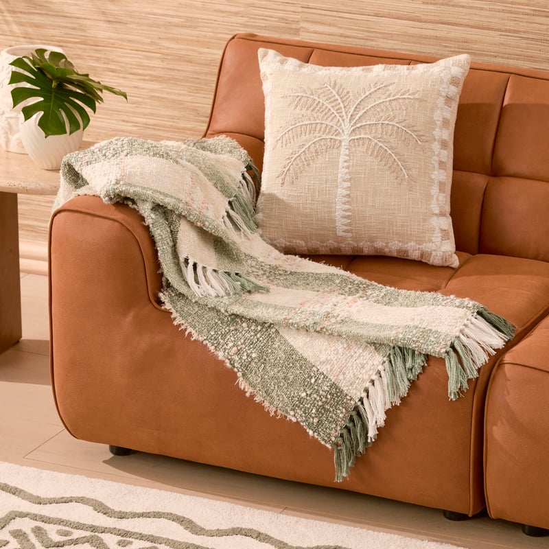 Hammond Brandy Right Arm Rest Corner Modular Sofa Chair