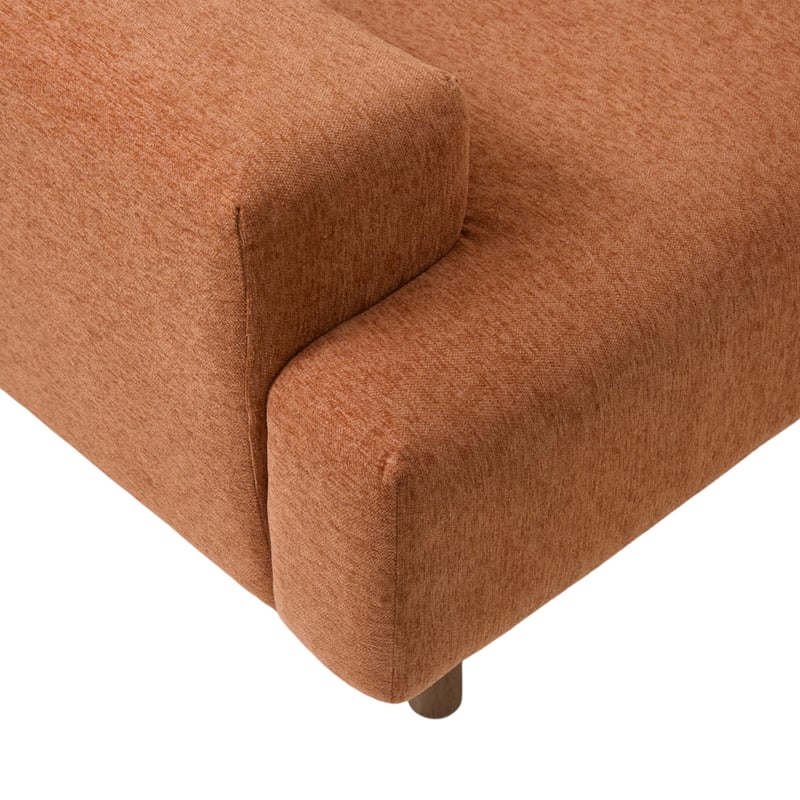 Colorado Terracotta 1 Seater Sofa