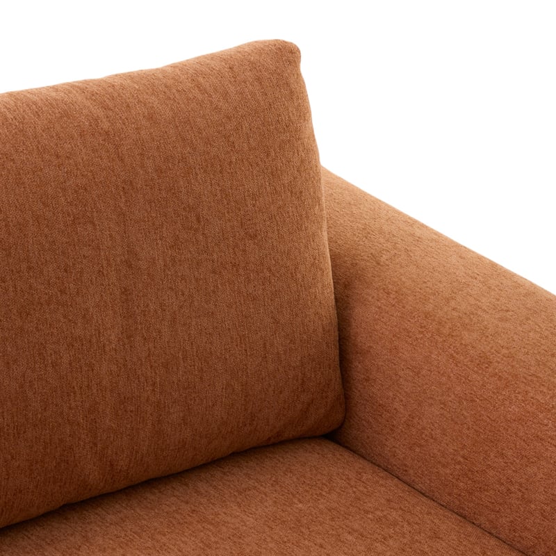 Colorado Terracotta 3 Seater Sofa