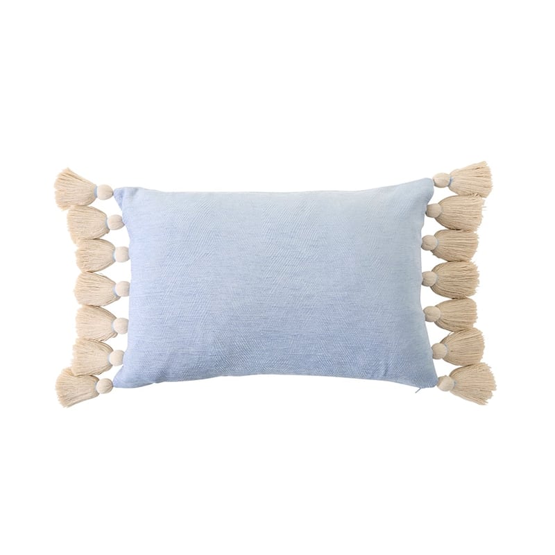 Annabelle Chambray Blue Cushion