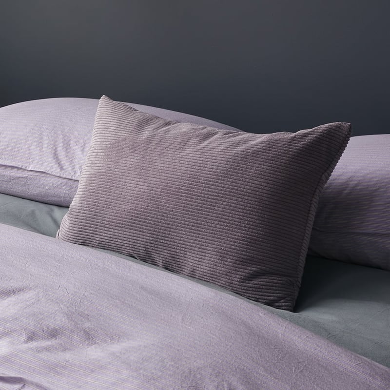 Everette Grape Corduroy Cushion