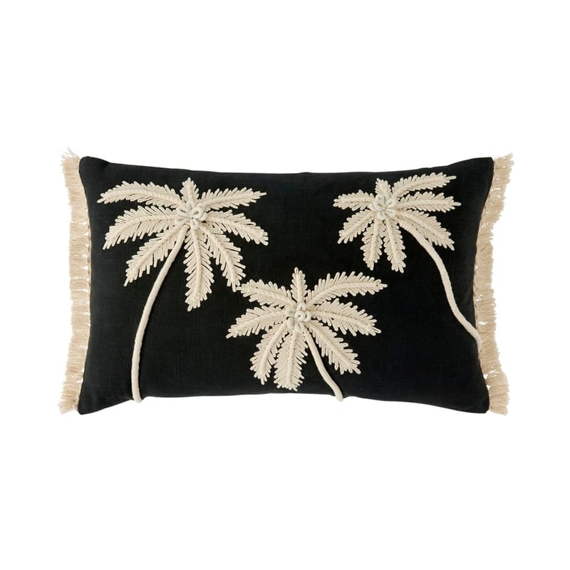 Boca Palm Black Cushion