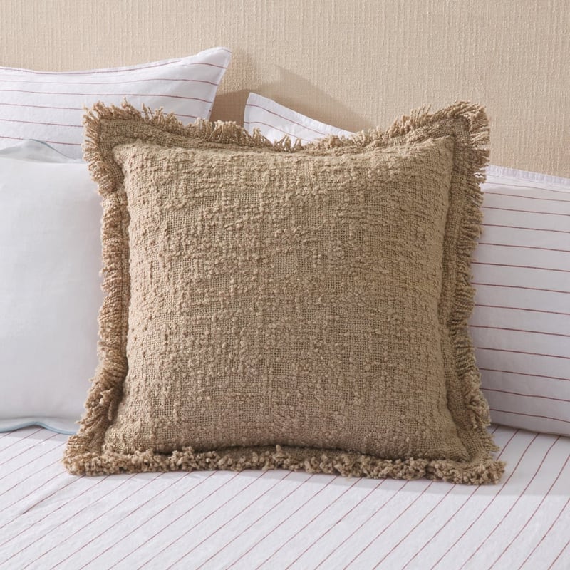 Leiden Taupe Boucle Cushion