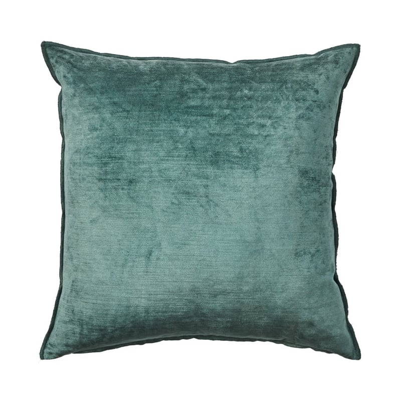 Cairo Green Velvet Cushion