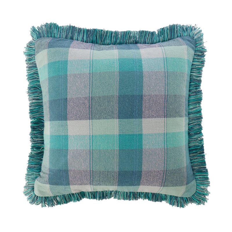 Preston Jewels Check Cushion
