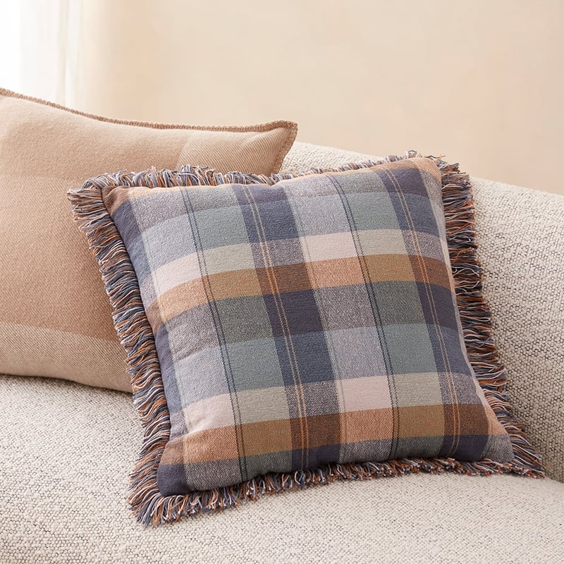 Preston Moss Check Cushion