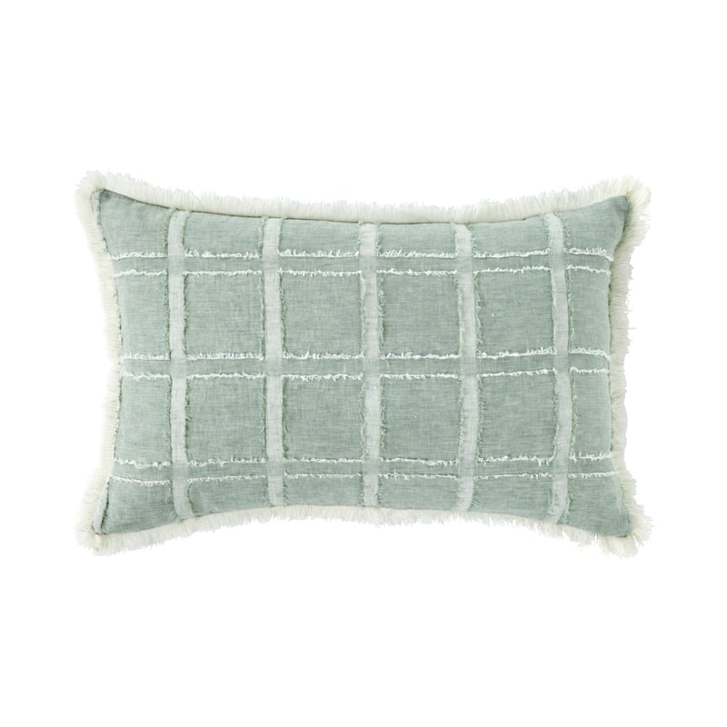 Pasquale Soft Green Linen Cushion