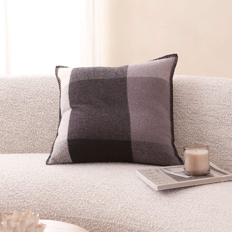 Holland Grey Wool Cushion