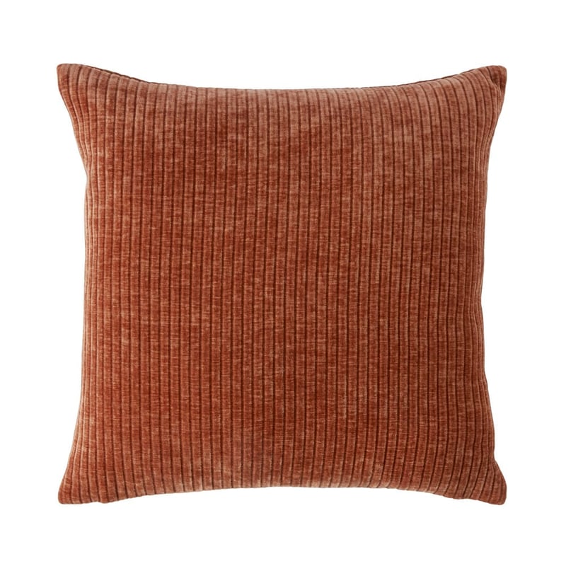 Rosedale Rust Corduroy Cushion