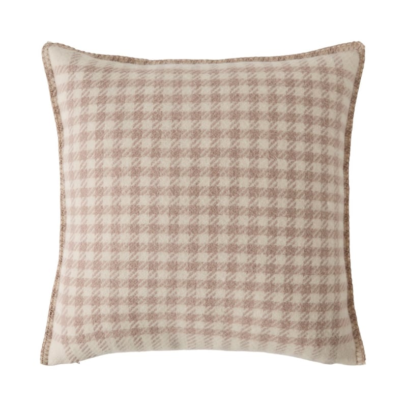 Mason Natural Houndstooth Wool Cushion