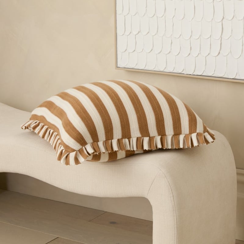 Rory Naturals Stripe Cushion