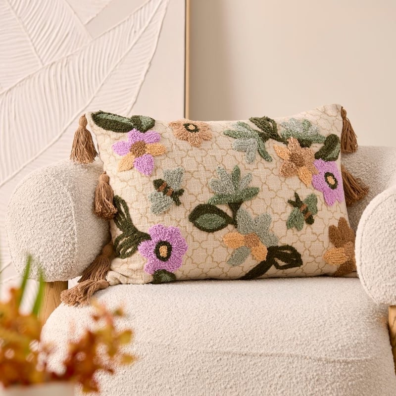 Geo Garden Earth Cushion