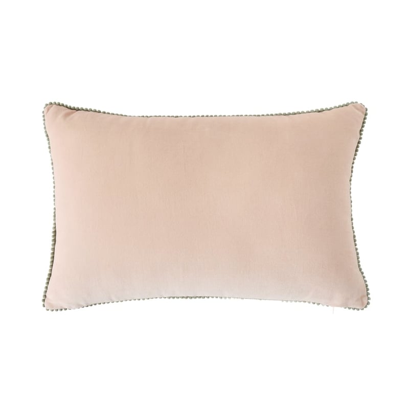 Sephora Green Bird Velvet Cushion