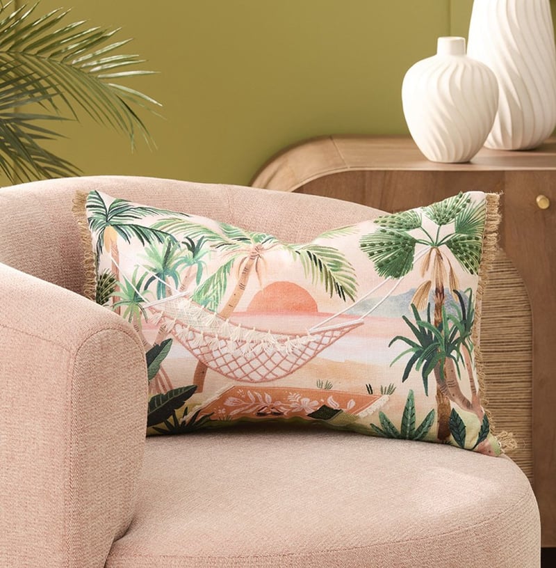Summer Hammock Green Cushion
