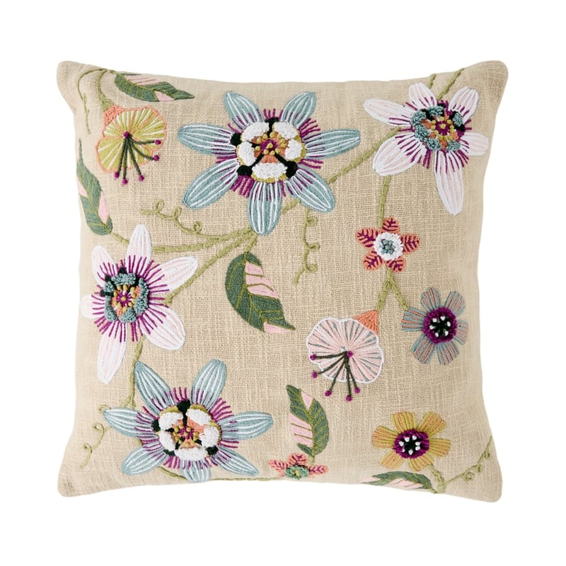 Passiflora Natural Cushion