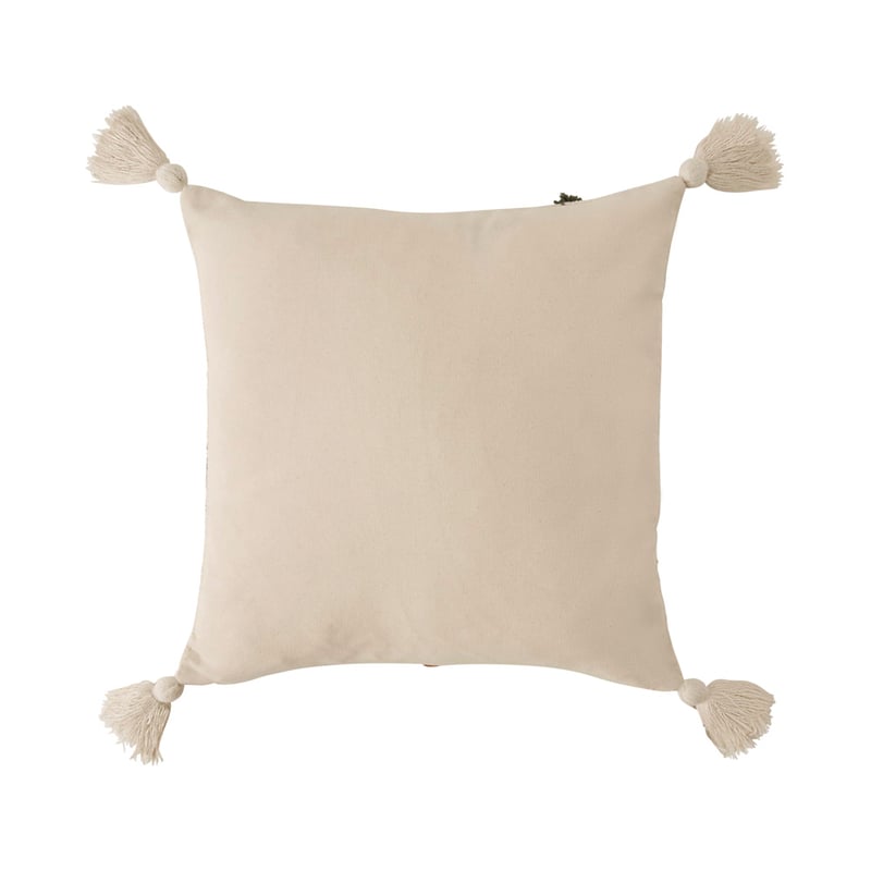 Palm Green Tufted Cushion