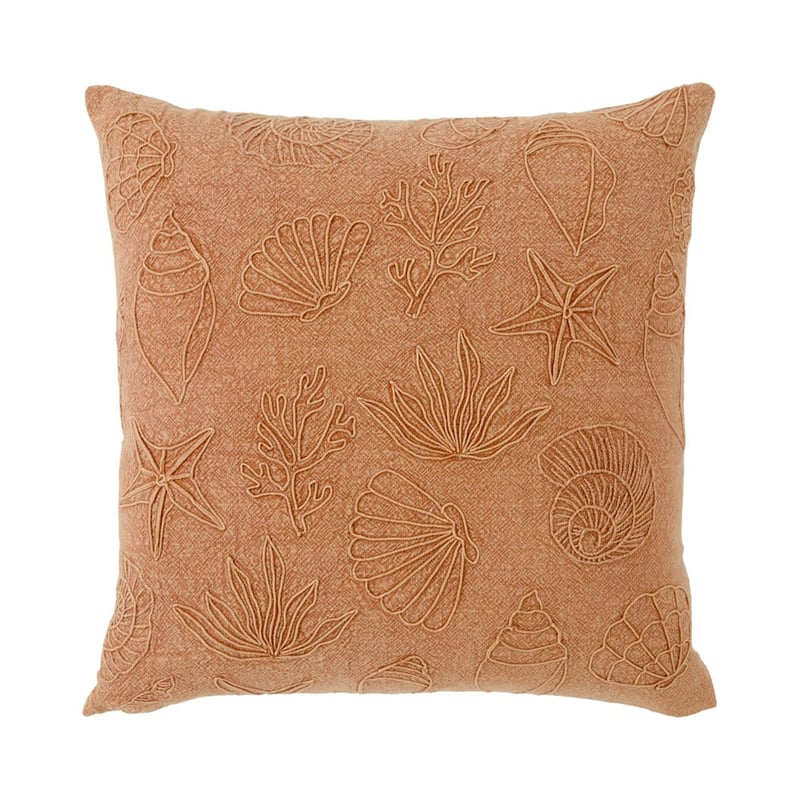 Nori Brown Shell Cushion