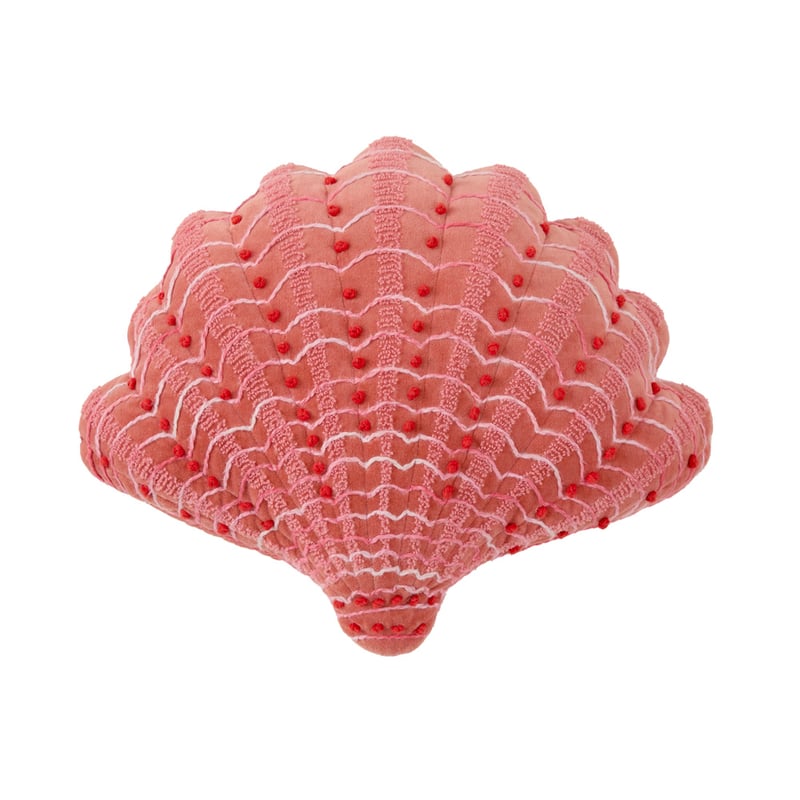 Shell Pink Velvet Cushion